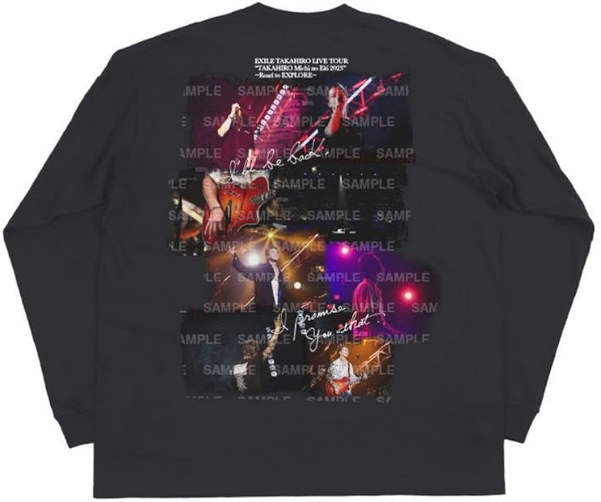 EXILE TAKAHIRO EXPLORE TKHR ロングスリーブT EXILE TAKAHIRO EXPLORE