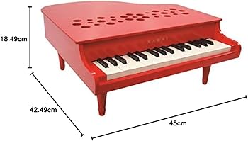 Amazon.co.jp: 河合楽器製作所 KAWAI ミニピアノP-32 レッド 本体