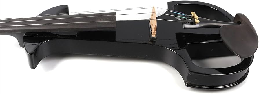 Amazon.co.jp: バイオリント子供用 ブラック電子サイレントバイオリン4