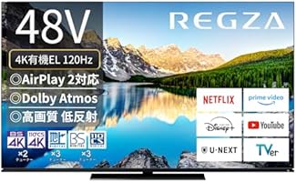 Amazon | REGZA テレビ 48インチ 4K 有機ELテレビ 48X8900L 4K