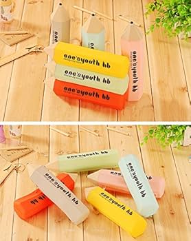 Amazon | ZooooM ユニーク 面白 おもしろ 鉛筆 えんぴつ 型 筆箱 ペン