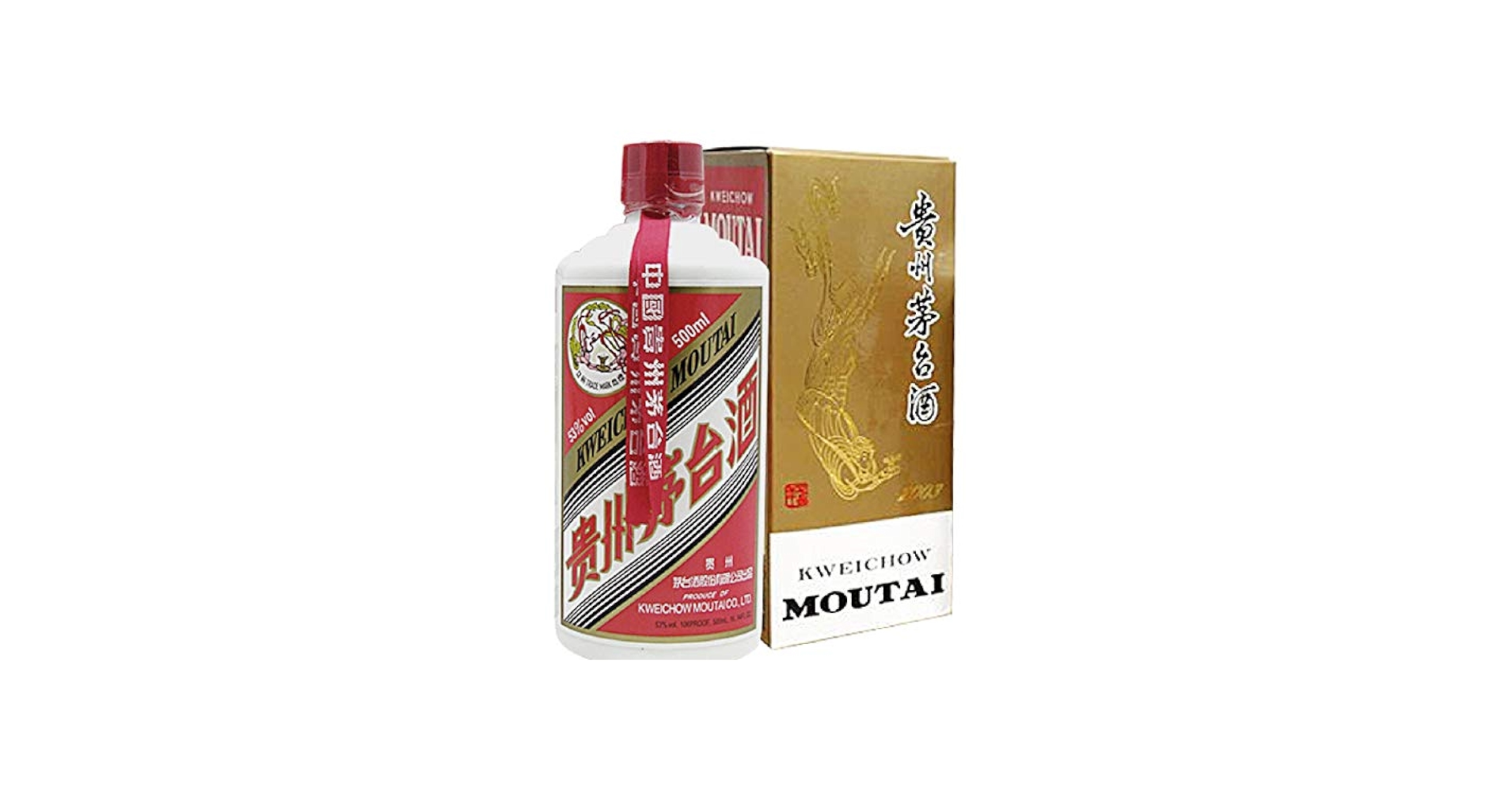 Amazon.co.jp: 貴州マオタイ酒500ml アルコール53度（翌日出荷可