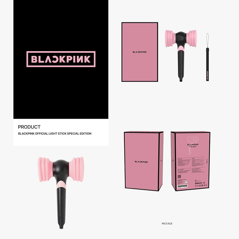 最新 BLACKPINK 公式 SPECIAL EDITION ペンライト 新品 2本 BLACKPINK