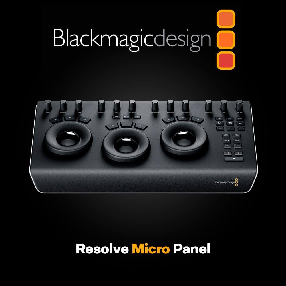 Amazon.com: Blackmagic Design Davinci Resolve Micro Panel (BMD-DV