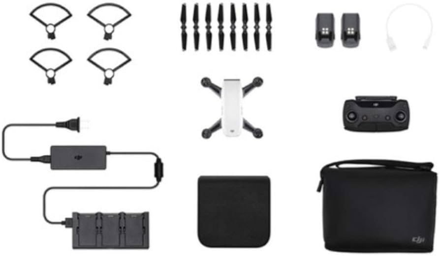 ドローン DJI Spark コンボセット（白） Amazon.com: DJI Spark, Fly