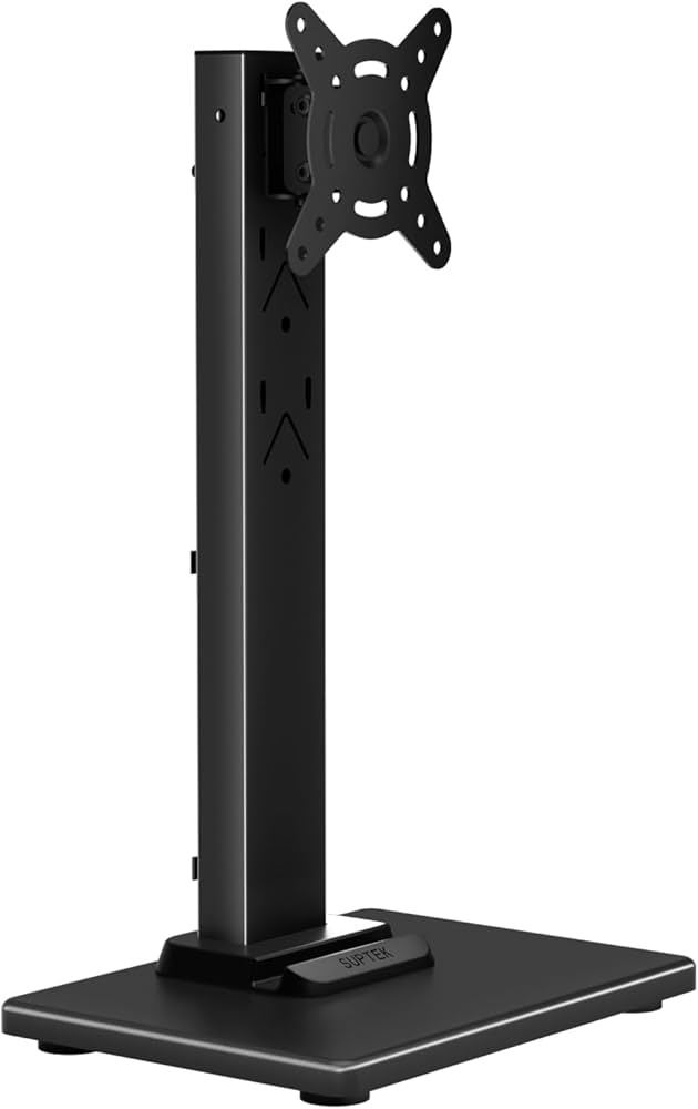 Amazon.co.jp: suptek モニターアーム モニタースタンド 1画面 置き型