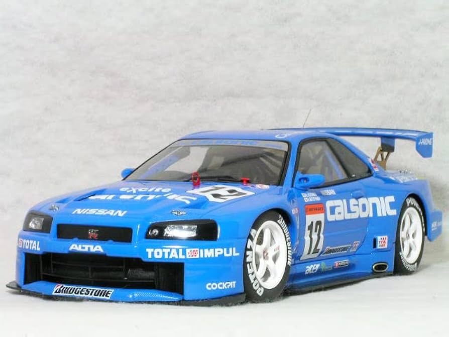 特価 AUTOart 1/18 日産 スカイライン GT-R 星野一義サイン入り
