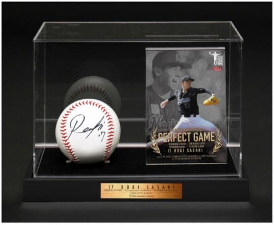 千葉ロッテ 佐々木朗希選手 直筆サインボール Amazon.co.jp: 千葉