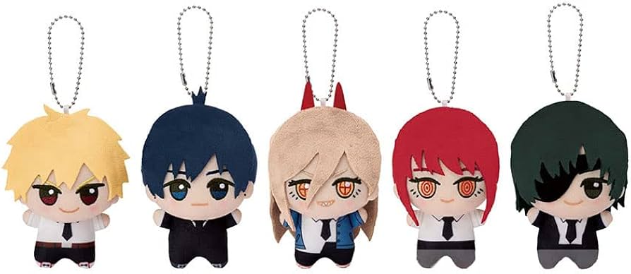Amazon.co.jp: チェンソーマン ちびぐるみ 全5種 : おもちゃ