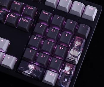 Amazon.co.jp: 崩壊：スターレイル カフカ キーキャップ PBT 半透明