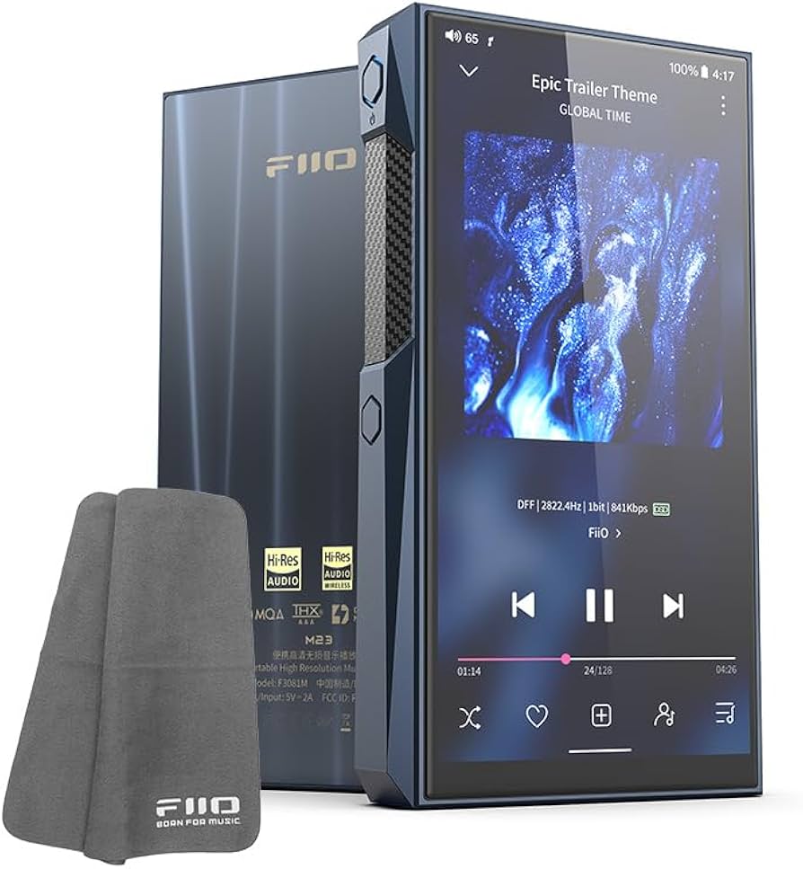 FiiO M23 デジタルオーディオプレーヤー Amazon.co.jp: 《ロゴ入り