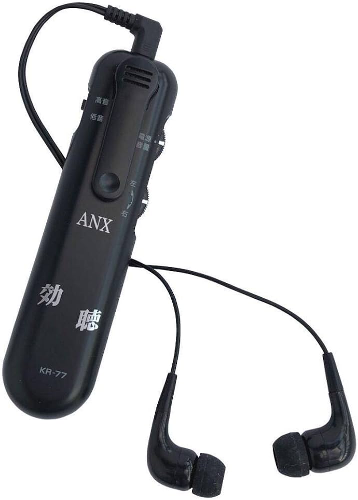 Amazon.co.jp: アネックスツール(Anex) 超高感度集音器 効聴 ブラック
