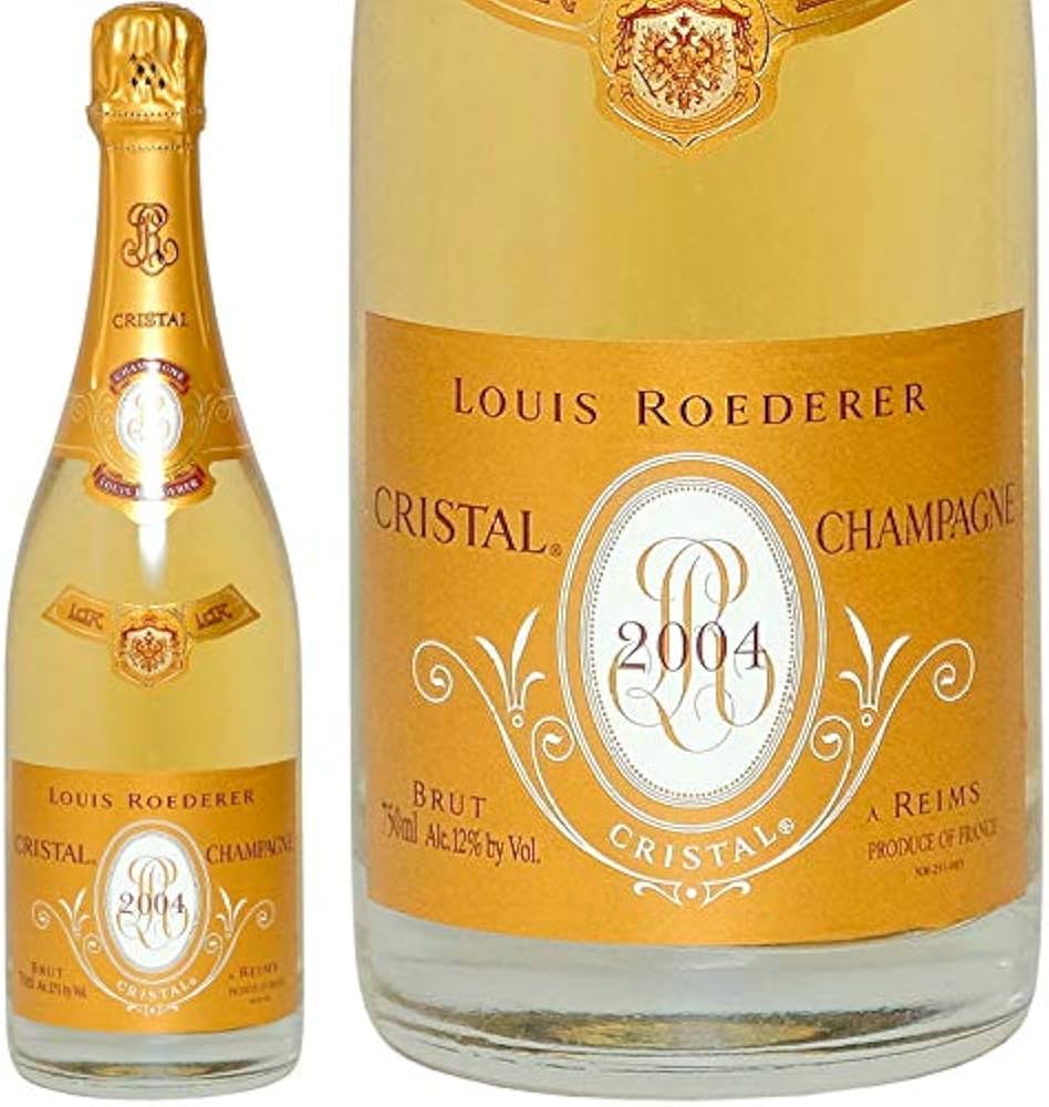 Amazon.co.jp: 2004 クリスタル ブリュット ヴィンテージ ルイ