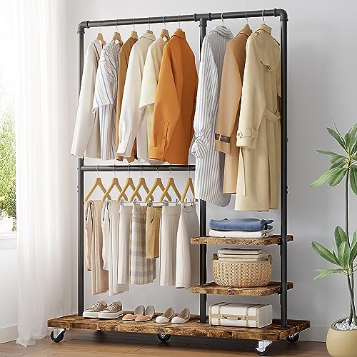 ハンガーラック 木製 キャスター付き」の人気商品一覧 | 安い商品を