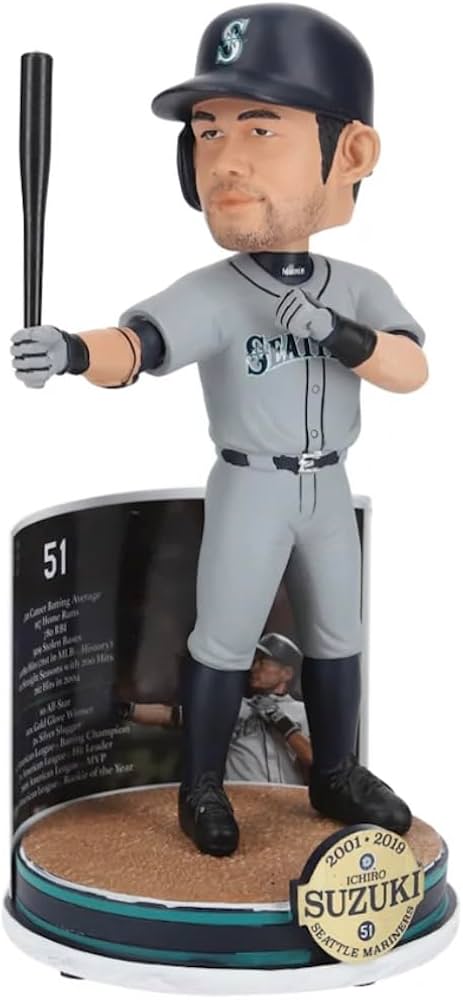 山*ん様 スズキ イチロー ICHIRO ボブルヘッド 世界限定3000個 殿堂