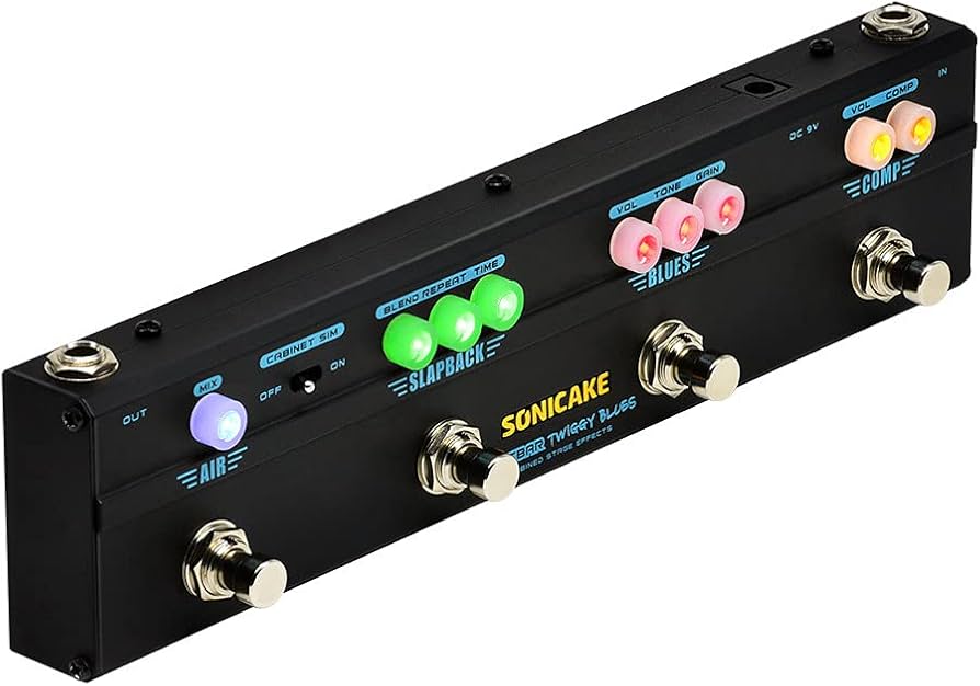 Amazon.com: SONICAKE Guitar Multi Effect Pedal Overdrive