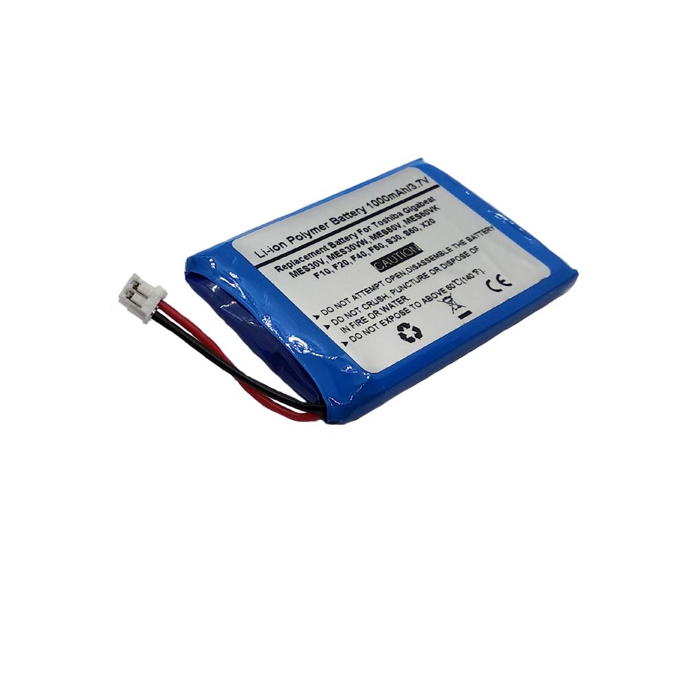 Amazon | 1000mAh/3.7V 1UPF383450-TBF 交換用バッテリー Toshiba