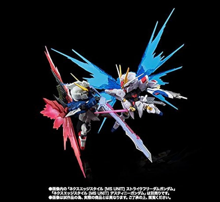 L BUILD ストライクフリーダムガンダムとデスティニーガンダムセット L