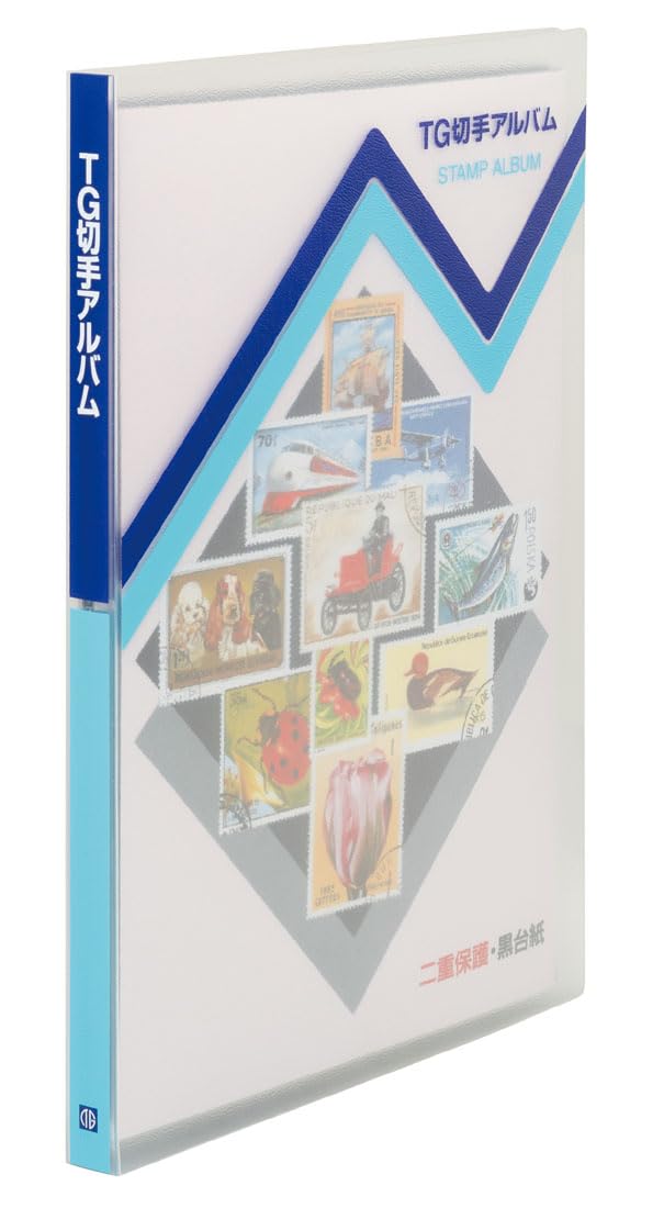 Amazon.co.jp: テージー 切手アルバム B5 台紙6枚 SB-31-01 黒 : 家電