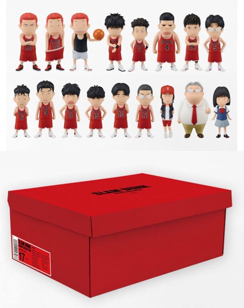 SLAM DUNK フィギュアコレクション 初回生産版 湘北セット、山王セット