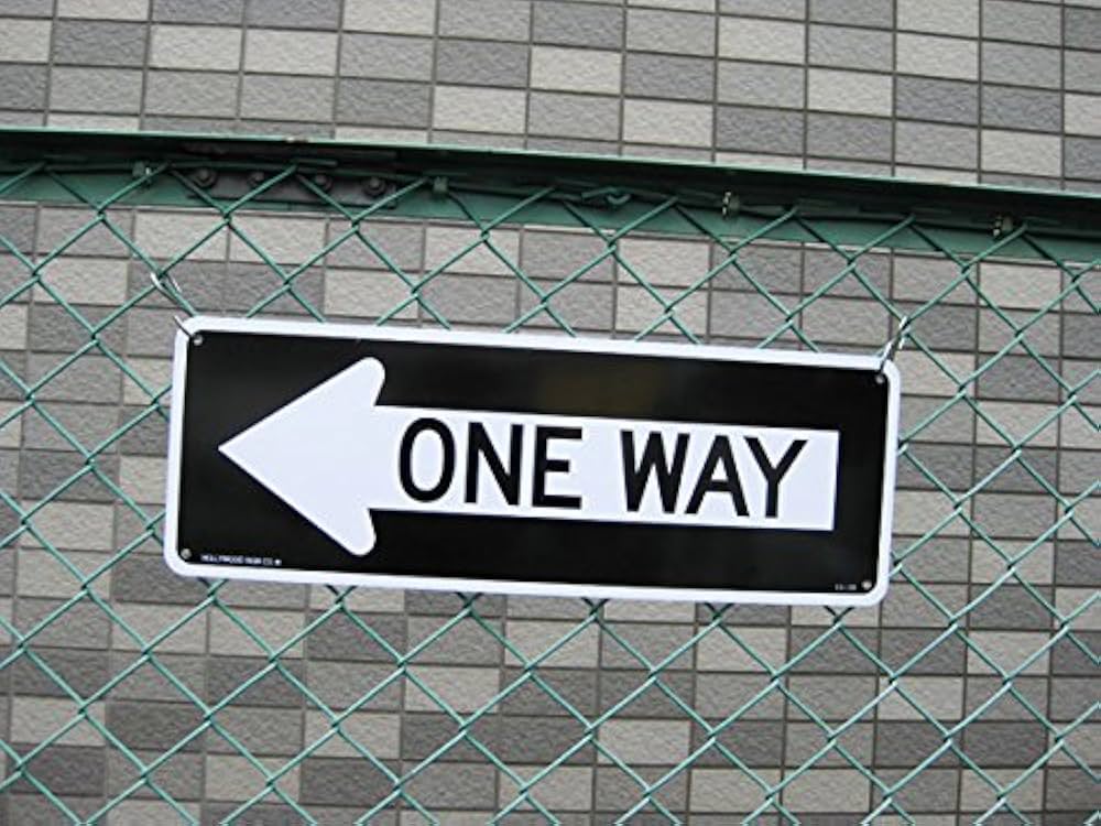 Amazon | アメリカンサインボード/両面看板（ONE WAY/一方通行