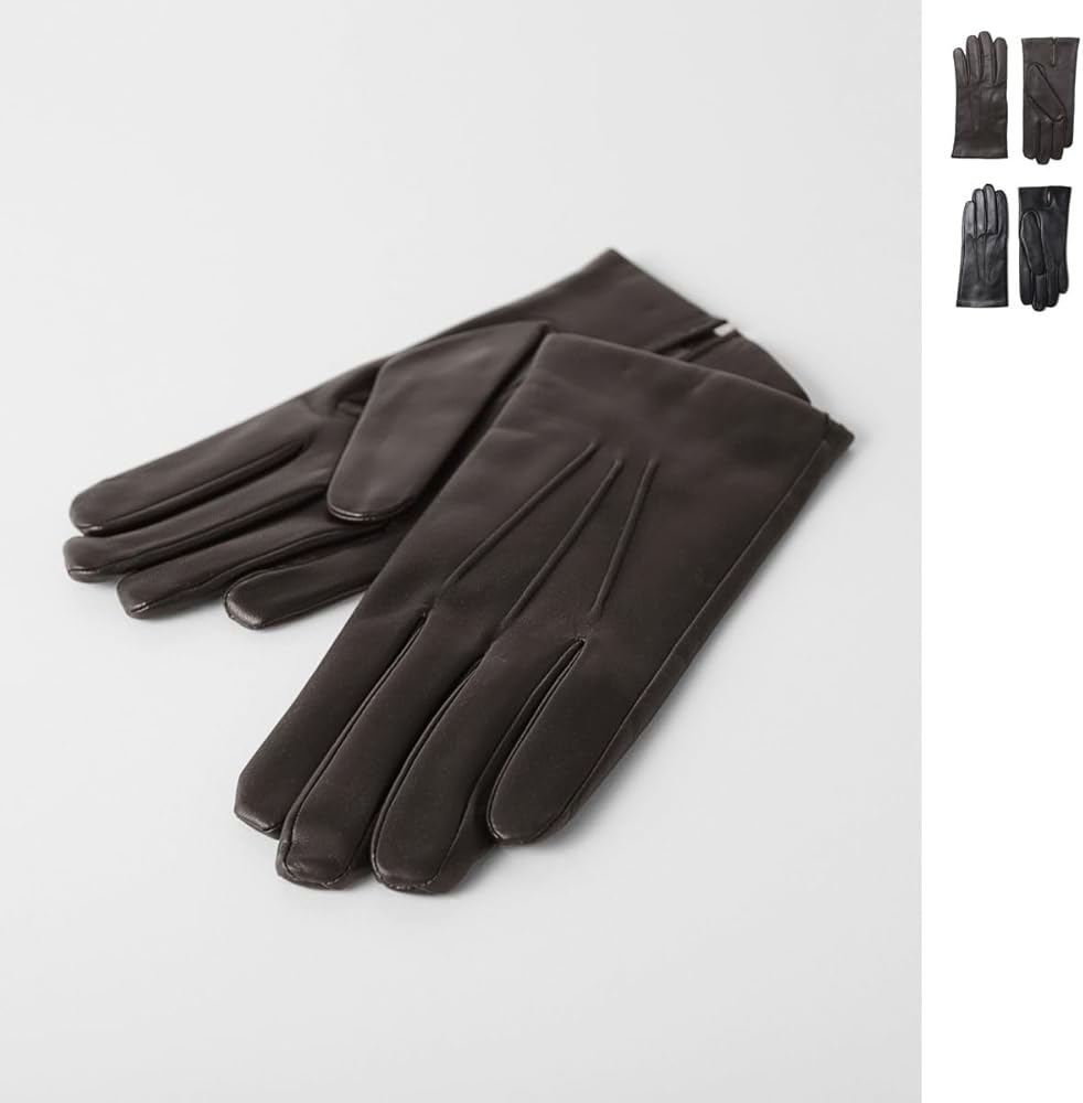 Amazon | [デンツ] 革手袋 Bath Cashmere Lined Leather Gloves 5-9001