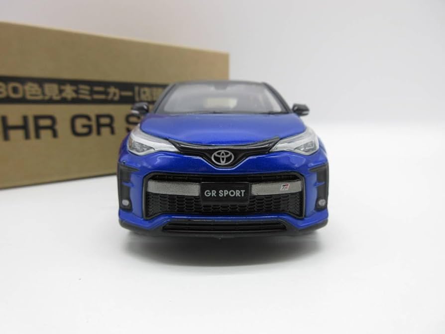 1/30 トヨタ 新型C-HR CHR 非売品 カラーサンプル ミニカー ブルー
