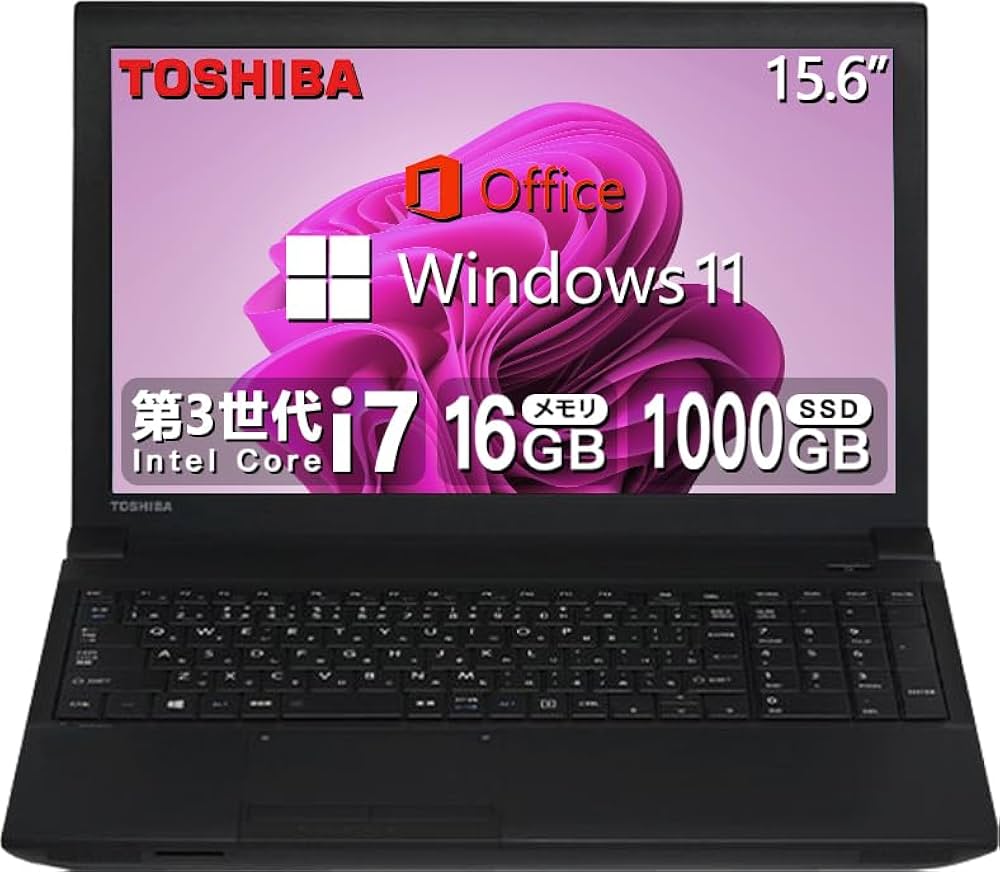 Corei7 16GB Windows11 ノートパソコン オフィス付き ショップ Corei7