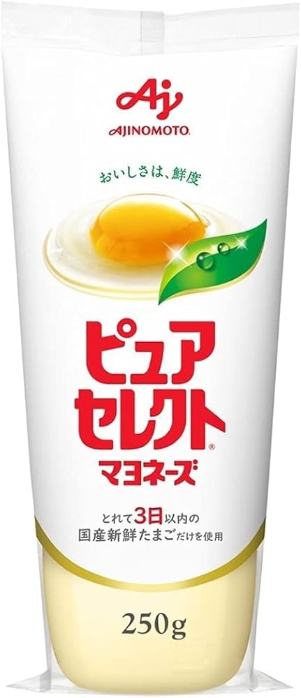 Amazon.co.jp: Ajinomoto Pure Select Mayonnaise, 8.8 oz (250 g