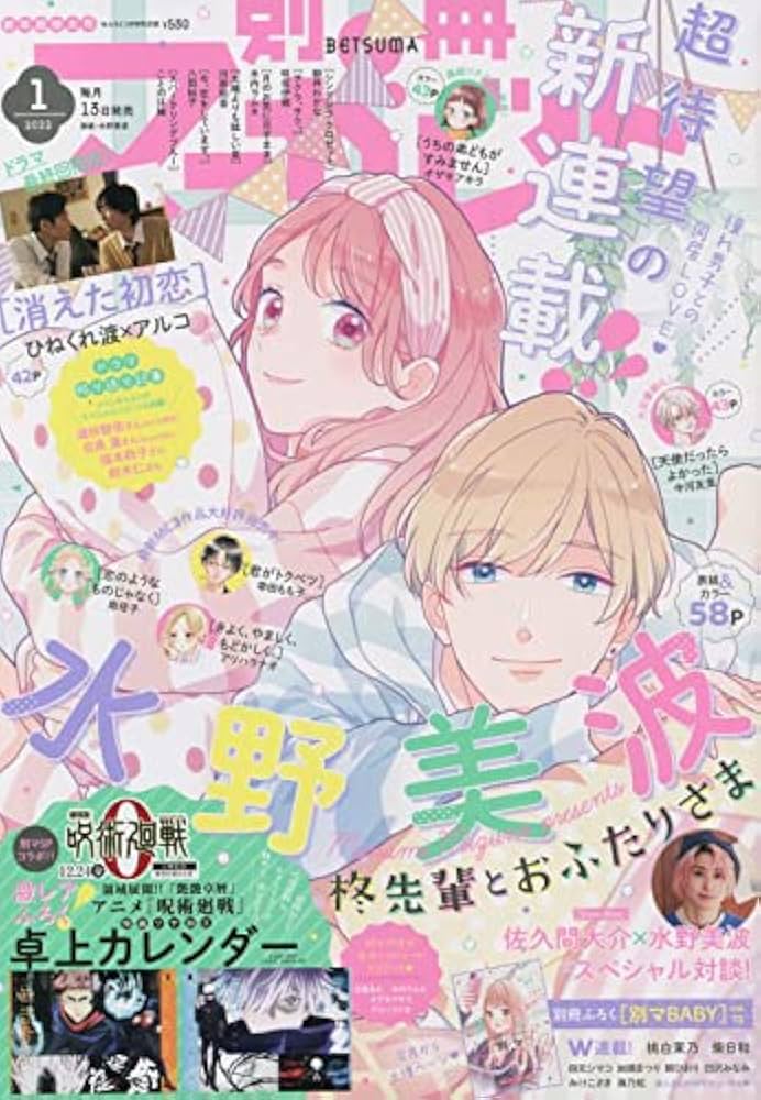 別冊マーガレット 1993年 平成5年1月付録 カレンダー 別冊