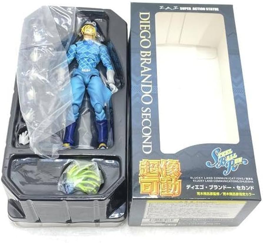 超像可動 ディエゴ・ブランドー セカンド 限定パーツ付き ジョジョの