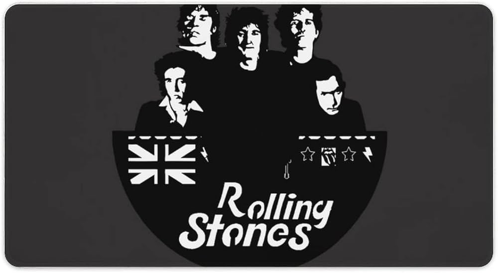 ローリング•ストーンズマウスパッドゴールド