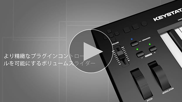 Amazon | M-Audio 88鍵USB MIDIセミウェイト・キーボード バーチャル