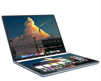 Amazon.co.jp: GZBOX 13.5インチ デュアルタッチスクリーン ノート