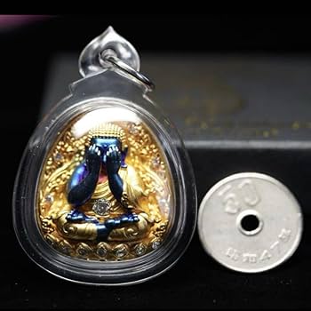 Amazon.co.jp: 目隠し仏の本尊 ルアンプートー師のプラピッター 幸福