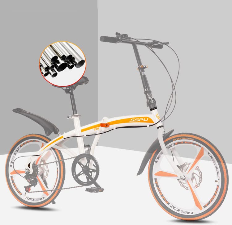 Amazon | 折りたたみ自転車 20インチ シマノ 7段ギア コンパクト 収納