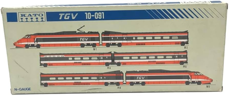 KATO 10-091 TGV 6両セット Amazon | KATO◇N-GAUGE/1/150 /TGV
