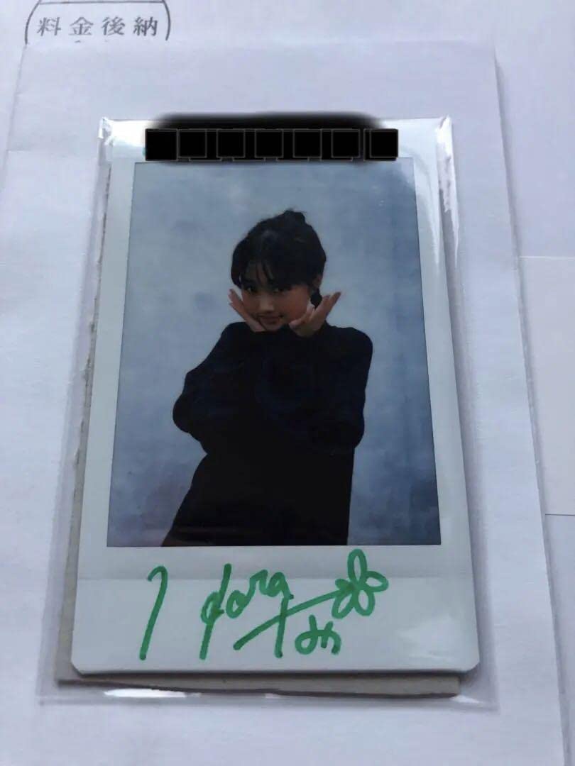 直筆サイン入りチェキ A.C.E チャン 直筆サイン入り チェキ