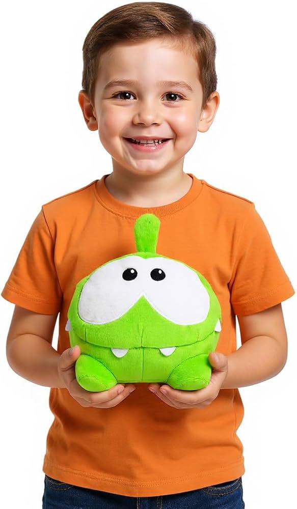Amazon.com: Om Nom Plush Toy – 7.5