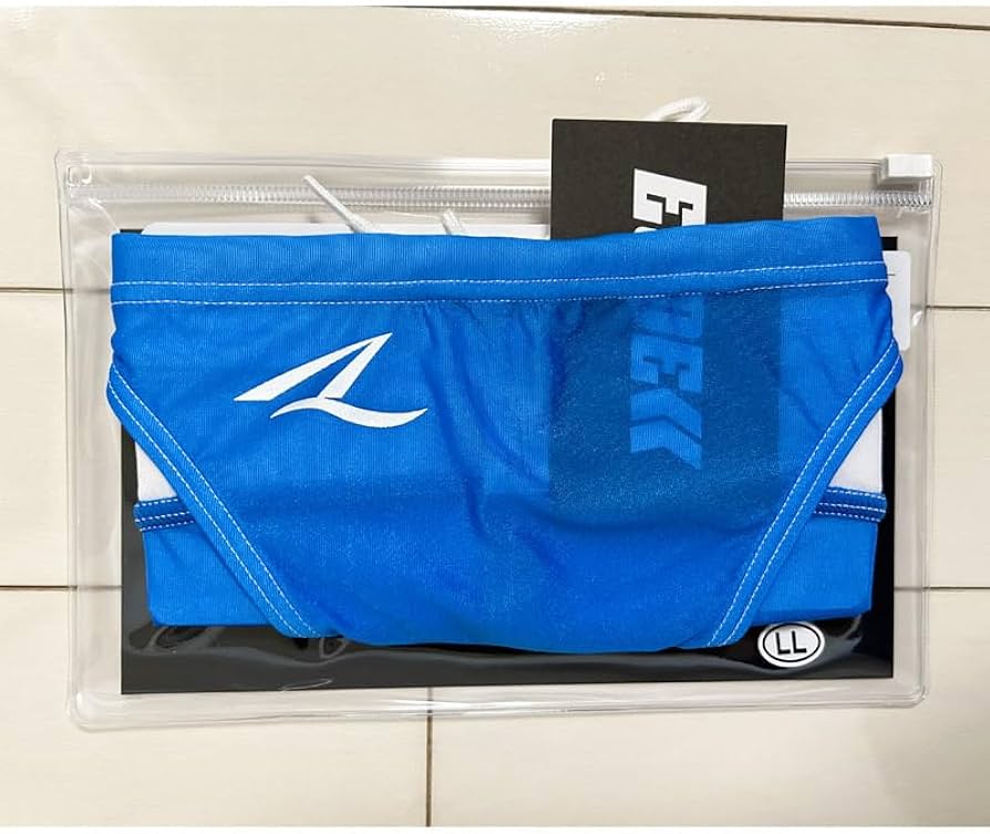 オンライン AQUX 透け競パン サイズS AQUX 透け競パン Sサイズ ブルー