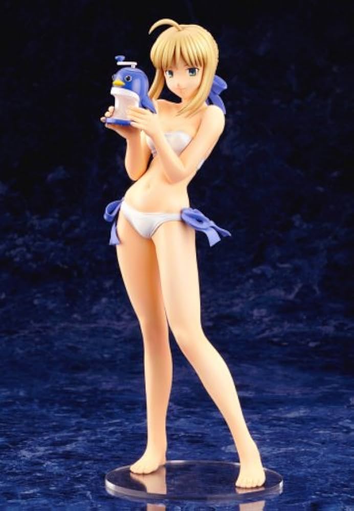 Amazon.com: Fate Hollow Ataraxia Saber Swimsuit [1/6 Scale Statue