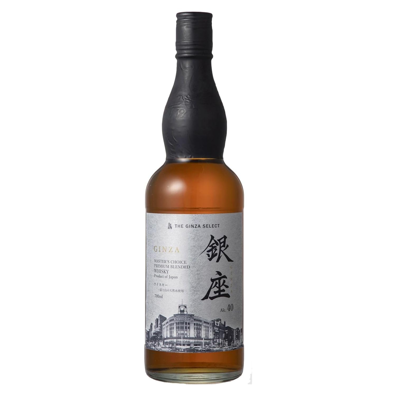Amazon.co.jp: THE GINZA SELECT Ginza Premium Blended Whiskey, 23.7