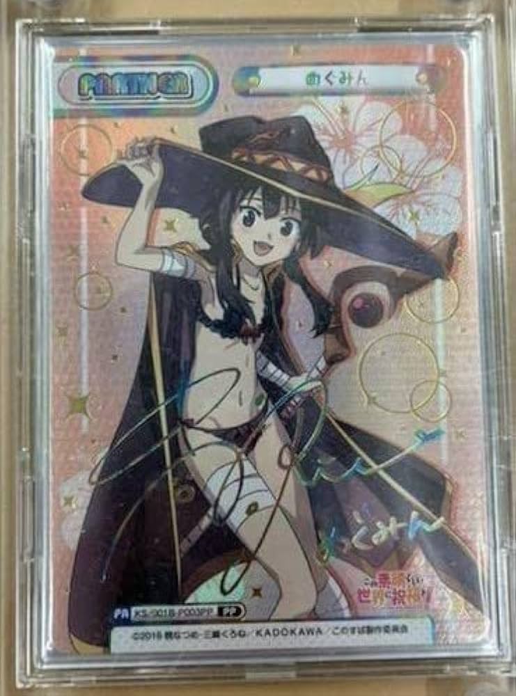 PSA10 Reバース このすば めぐみん PP サイン PSA10 Reバース このすば