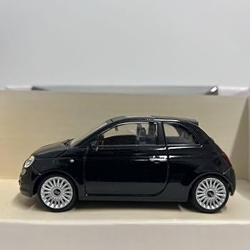 Amazon | FIAT ディーラー特注 MONDO MOTORS 1/43 Nuova FIAT500 Black