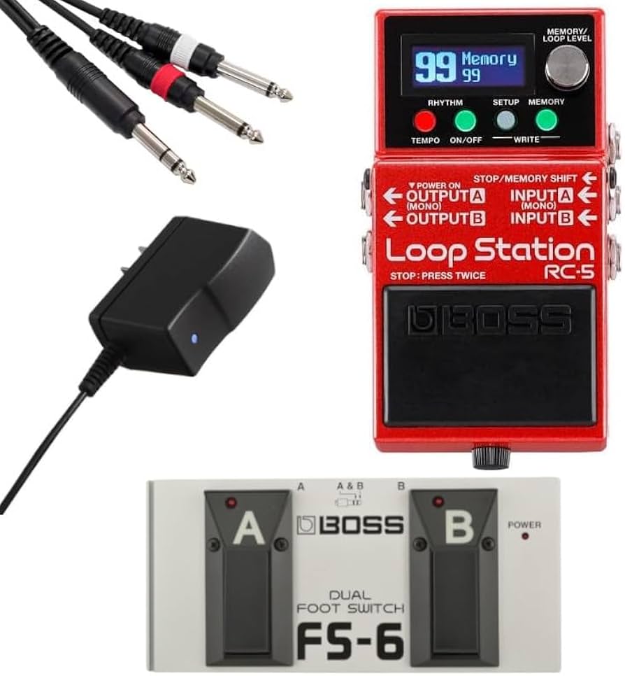 BOSS RC-1 Loop Station とFS-6フットスイッチなど4点 BOSS RC-1 Loop