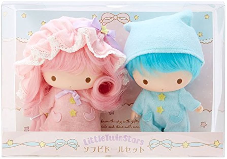 Amazon.co.jp: サンリオ(SANRIO) リトルツインスターズ ソフビドール