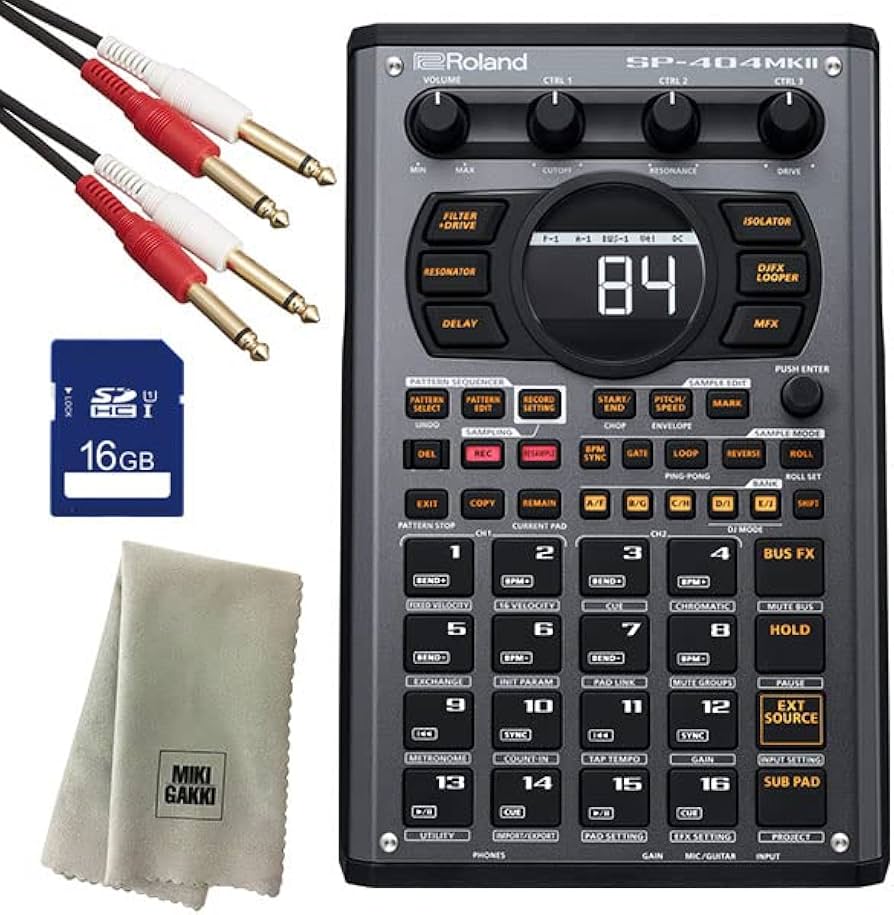 Amazon | Roland ローランド サンプラー SP-404MK2 + SDカード(16GB) +