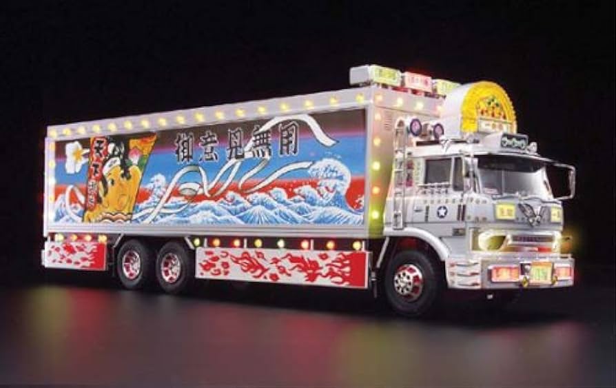 Amazon.co.jp: スカイネット 1/32 RC トラック野郎 No.04 爆走一番星