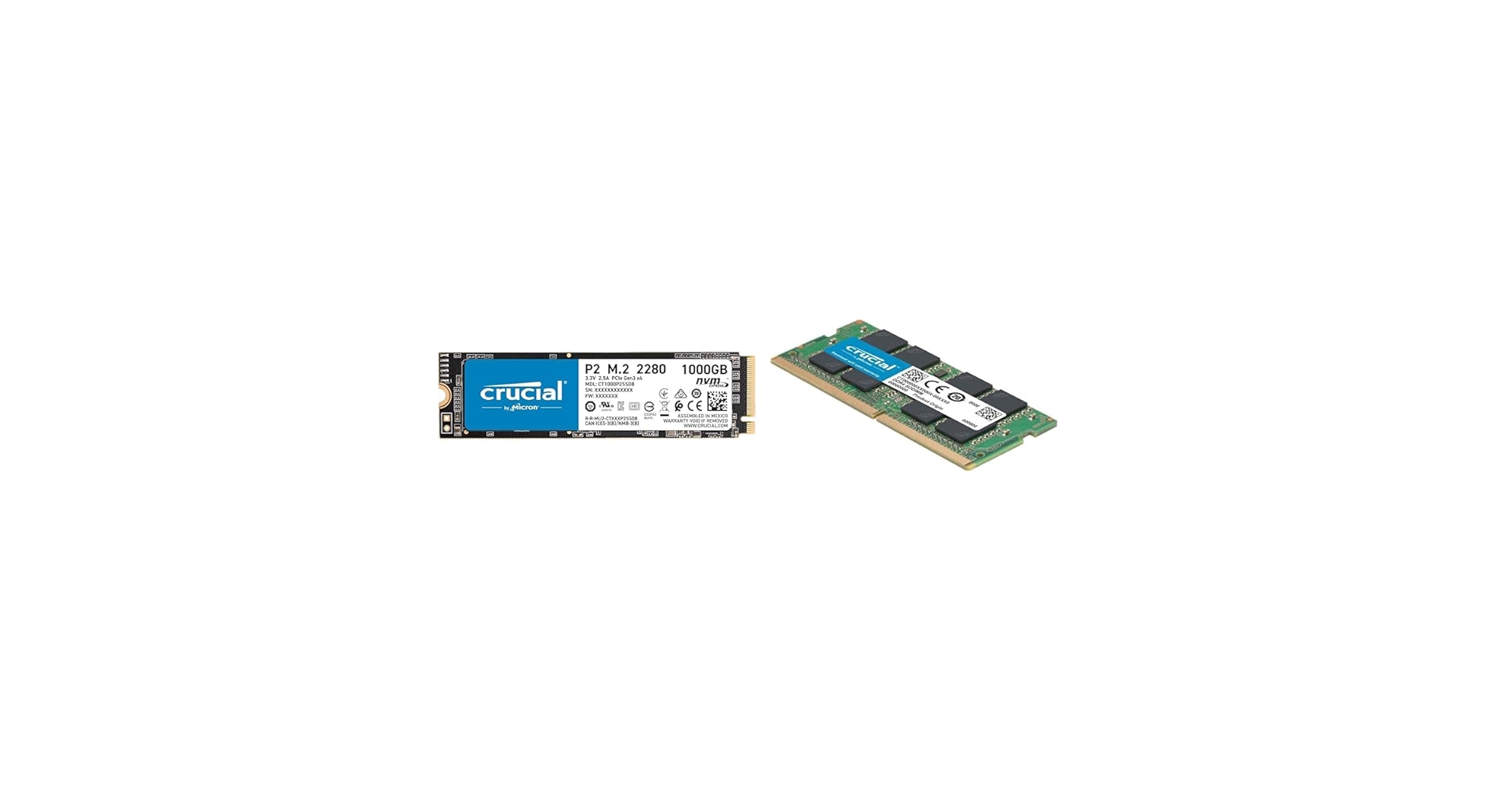 正常100% Crucial P2 M.2 2280 1000GB SSD Amazon.in: Buy Crucial