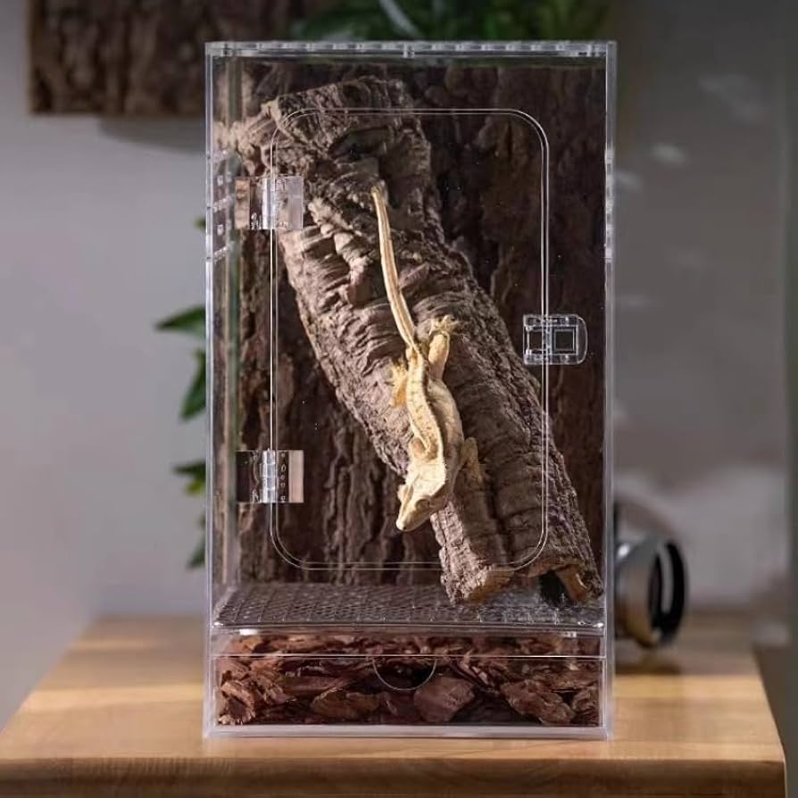 小型爬虫類・両生類 飼育セット (レプタイルボックス、暖突S、ピタリ